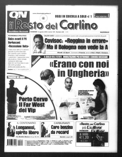 Il Resto del Carlino : giornale dell'Emilia